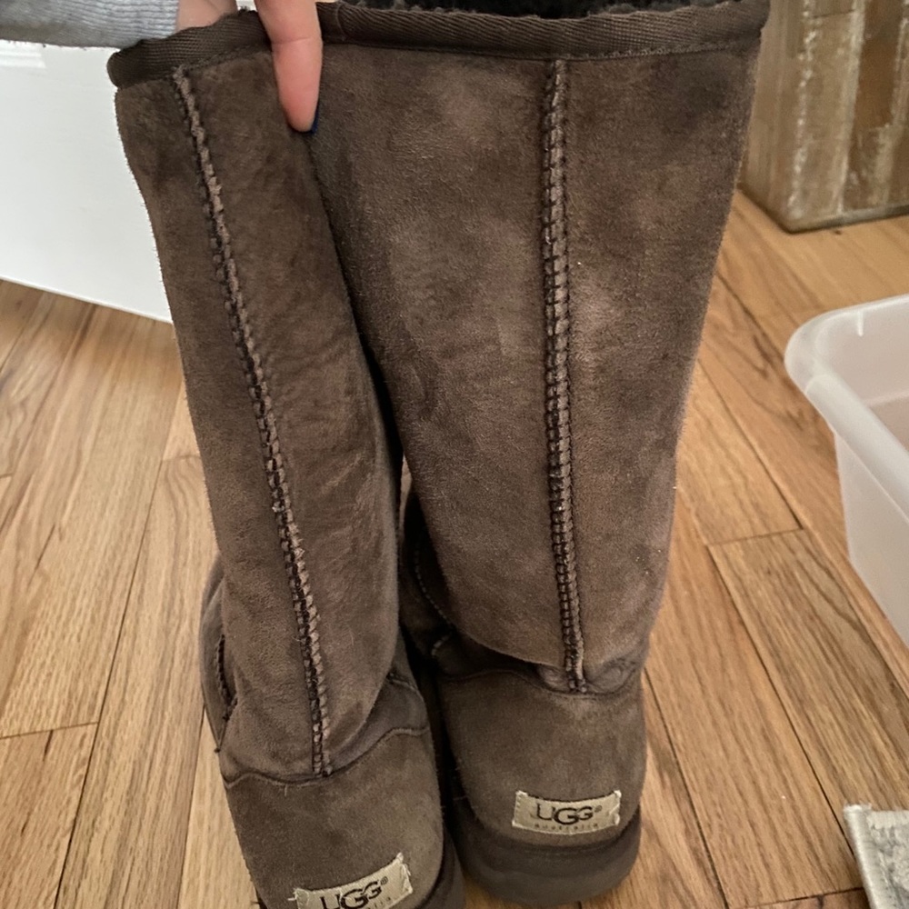 Brown Ugg boots